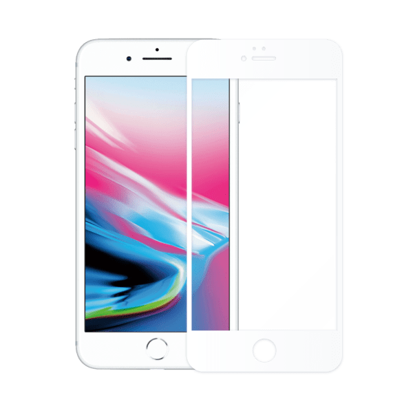 protege ecran verre trempe superdur iphone 8 blanc